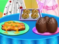 אחיות חוגגות פסחא שמח: אוכל טעים 2 image