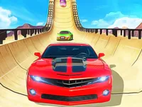 משחקי פעלולי מכוניות על רמפה ענקית image
