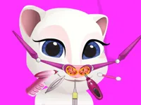 Talking Tom Angela Nose Doctor image